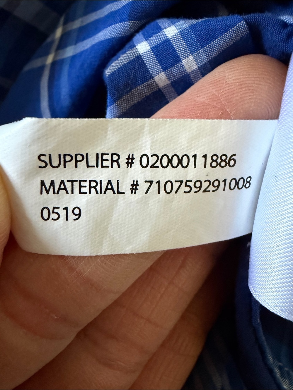 Ralph Lauren Blue Multi-Plaid Button-Down Shirt - Picture 5 of 6